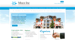 Desktop Screenshot of moco-inc.com
