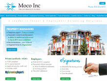 Tablet Screenshot of moco-inc.com
